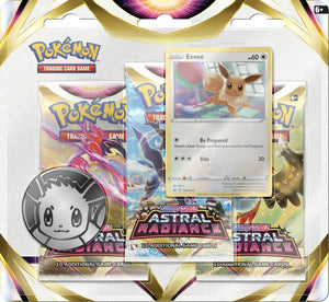 Pokémon Astral Radiance 3 Pack Blister - Eevee LIM 6