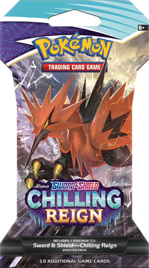 Pokemon SWSH6 Chilling Reign Sleeved Booster   Limit of 8