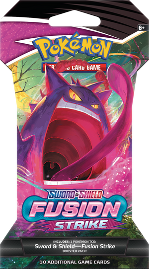 Pokemon SWSH8 Fusion Strike Sleeved Booster Limit of 6