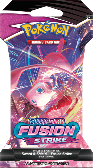 Pokemon SWSH8 Fusion Strike Sleeved Booster Limit of 6