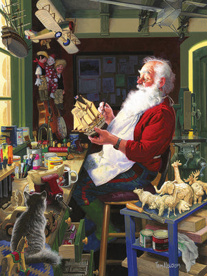 Santa's Workbench-500pc Puzzle
