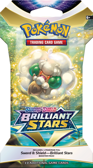 Pokemon Brilliant Stars Sleeved Boosters   Limit of 12