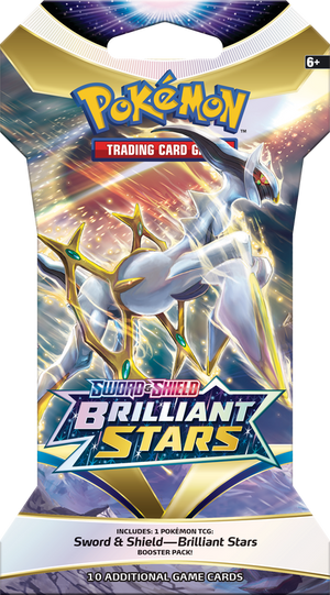 Pokemon Brilliant Stars Sleeved Boosters   Limit of 12