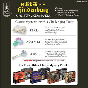 Murder Mystery Puzzle-Murder On The Hindenburg -1000pc
