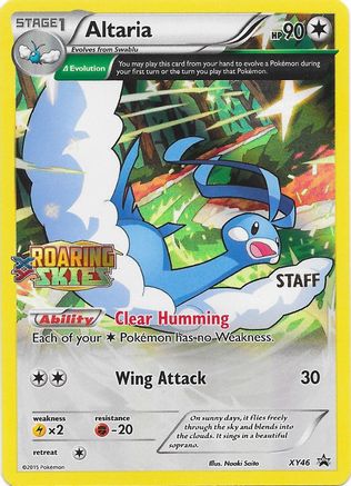 Altaria - XY46 (Prerelease) [Staff] (XY46) Promo Holofoil