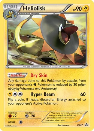 Heliolisk - XY47/211 Promo Holofoil