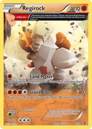 Regirock - XY49/211 Promo Holofoil