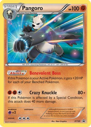 Pangoro - XY50/211 Promo Holofoil