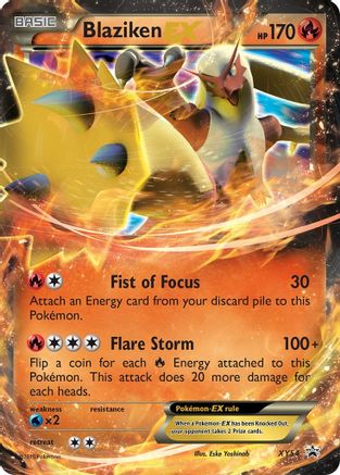 Blaziken EX - XY54 (XY54)/211 Promo Holofoil