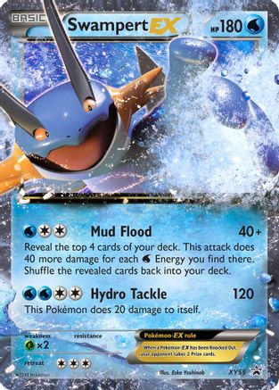Swampert EX - XY55 (XY55)/211 Promo Holofoil