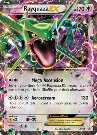 Rayquaza EX - XY66 (XY66)/211 Promo Holofoil