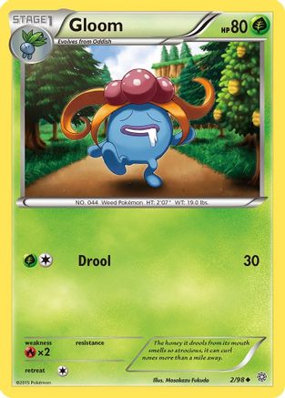 Gloom (2)/98 Uncommon Reverse Holofoil
