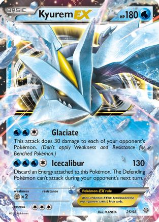 Kyurem EX (25)/98 Ultra Rare Holofoil
