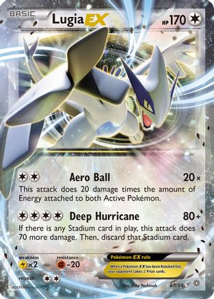Lugia EX (68)/98 Ultra Rare Holofoil