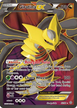 Giratina EX (93 Full Art) (93)/98 Ultra Rare Holofoil