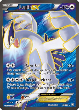 Lugia EX (94 Full Art) (94)/98 Ultra Rare Holofoil