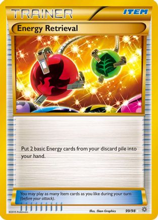 Energy Retrieval (99)/98 Secret Rare Holofoil