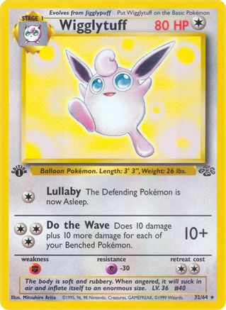 Wigglytuff (32) (32)/64 Rare Unlimited