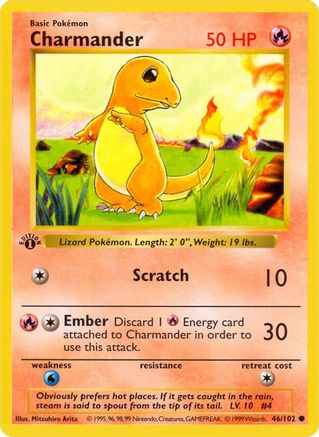 PKM - Charmander (46) Common Unlimited