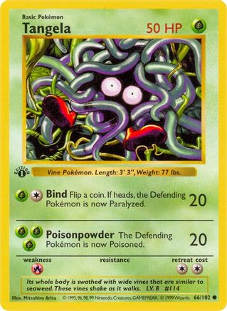 PKM - Tangela (66) Common Unlimited