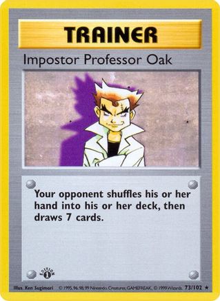 PKM - Impostor Professor Oak (73) Rare Unlimited