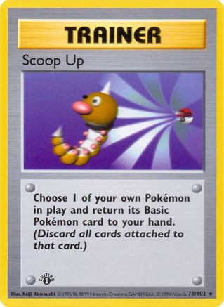 PKM - Scoop Up (78) Rare Unlimited