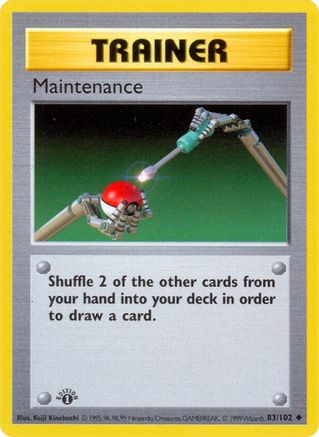 PKM - Maintenance (83) Uncommon 1st Edition