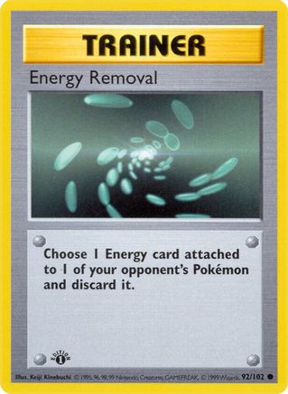 PKM - Energy Removal (92) Common 1st Edition