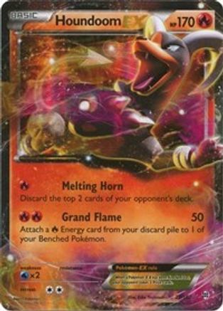 Houndoom EX (21)/162 Ultra Rare Holofoil