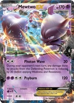 Mewtwo EX (61) (61)/162 Ultra Rare Holofoil