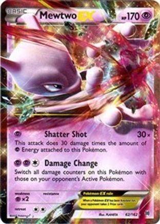 Mewtwo EX (62) (62)/162 Ultra Rare Holofoil