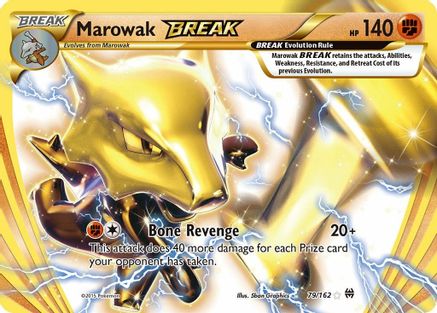 Marowak BREAK (79)/162 Rare BREAK Holofoil