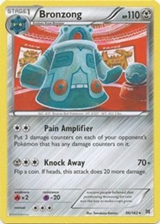 Bronzong (96)/162 Rare Reverse Holofoil