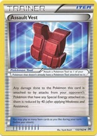 Assault Vest (133)/162 Uncommon Reverse Holofoil