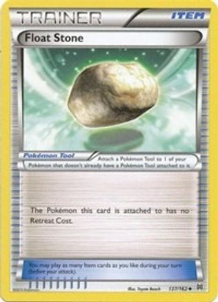 Float Stone (137)/162 Uncommon Reverse Holofoil