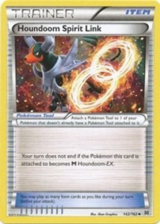 Houndoom Spirit Link (142)/162 Uncommon Reverse Holofoil