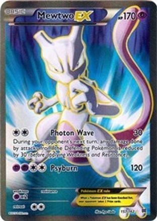 Mewtwo EX (157 Full Art) (157)/162 Ultra Rare Holofoil
