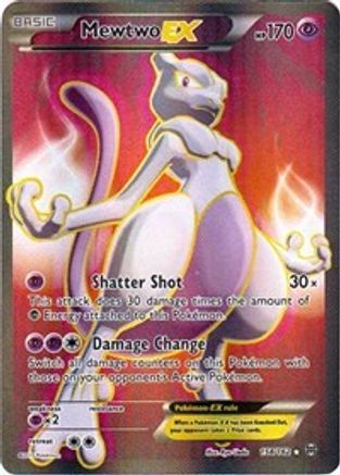 Mewtwo EX (158 Full Art) (158)/162 Ultra Rare Holofoil