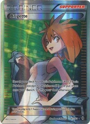 Brigette (Full Art) (161)/162 Ultra Rare Holofoil