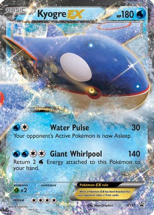 Kyogre EX (XY41)/211 Promo Holofoil
