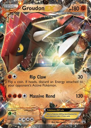Groudon EX (XY42)/211 Promo Holofoil