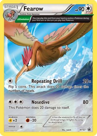 Fearow (XY57)/211 Promo Holofoil