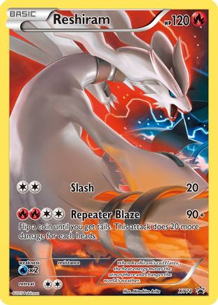 Reshiram (Full Art Promo) (XY74)/211 Promo Holofoil