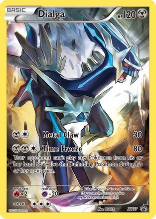 Dialga (Full Art Promo) (XY77)/211 Promo Holofoil