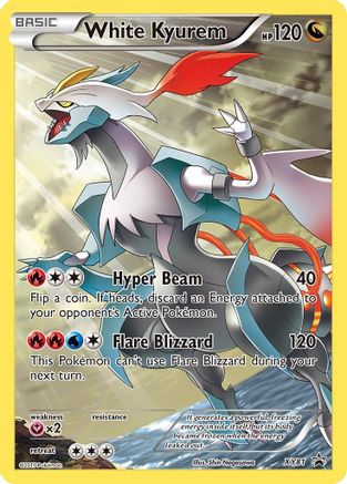 White Kyurem (Full Art Promo) (XY81)/211 Promo Holofoil
