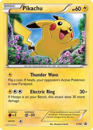 Pikachu (Collector Chest) (XY89)/211 Promo Holofoil