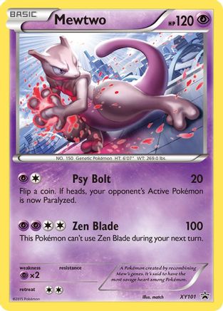 Mewtwo - XY101 (XY101)/211 Promo Holofoil