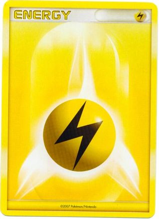Lightning Energy (2007-2008 League Promo) Promo Holofoil