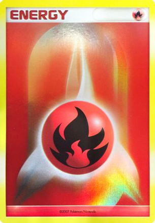 Fire Energy (2007-2008 League Promo) Promo Holofoil