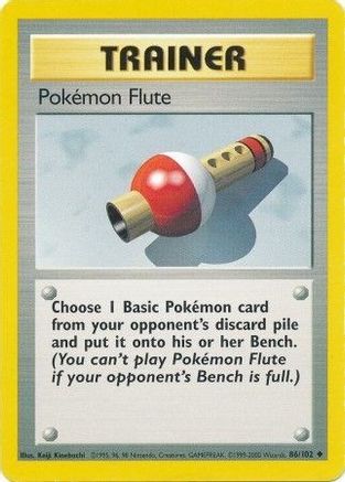 Pokemon Flute (86)/102 Uncommon